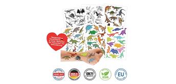 100 Kindertattoos zum Aufkleben – Dinosaurier