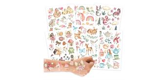 100 Kindertattoos zum Aufkleben – Fabelwesen und Märchen