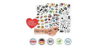 100 Kindertattoos zum Aufkleben – Jugendlich