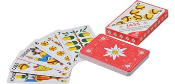 AGM OPTI-Jasskarten Edelweiss mit extra grossen Zahlen