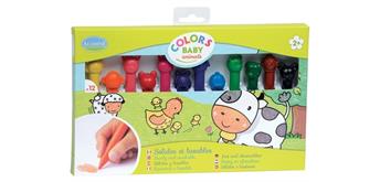 Aladine Kids 12 Wachsmalstifte Tiere