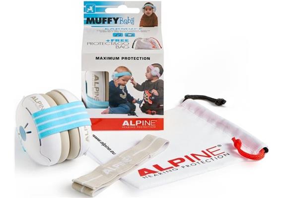 Alpine Baby Gehörschutz Muffy Blau