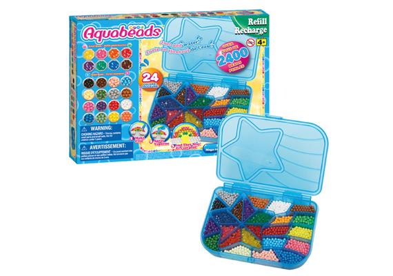 Aquabeads 31502 Nachfüllbox 2400 Perlen