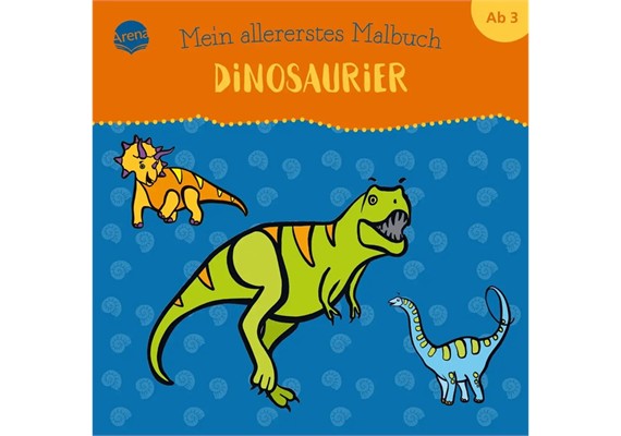 Arena Mein allererstes Malbuch Dinosaurier