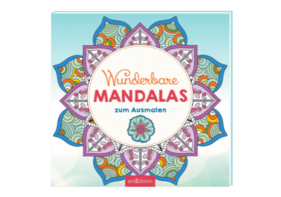 Ars Edition - Wunderbare Mandalas zum Ausmalen