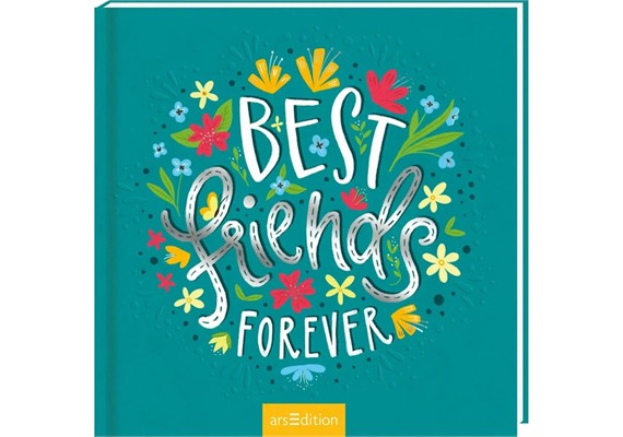 arsEdition Freundebuch Best Friends Forever Handlettering