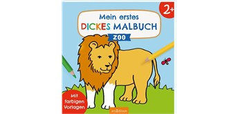 arsEdition Mein erstes dickes Malbuch Zoo
