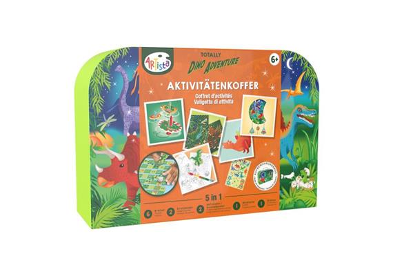 Artista - Aktivitätenkoffer Dinosaurier 5 in 1
