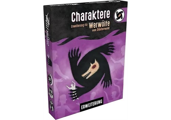 Asmodee Erweiterung Werwölfe von Düsterwald: Charaktere