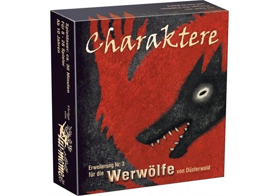Asmodee Erweiterung Werwölfe von Düsterwald: Charaktere