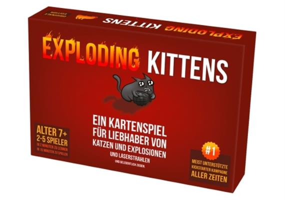 Asmodee Exploding Kittens