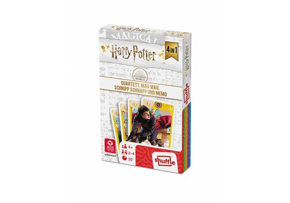 ASS 10140105 Quartett 4 in 1 Harry Potter