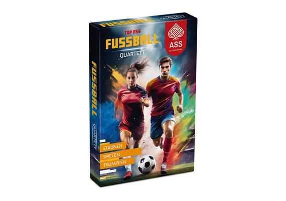 ASS 6203007 TOP ASS® Quartett Giga Fussball