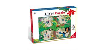 ASS - Puzzle Globi im Zoo, 100 - teilig