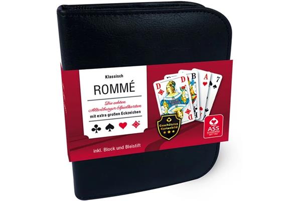 ASS - Rommé im Lederetui