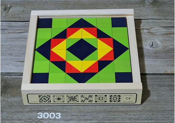 Atelier Fischer 3003 Klötzlimosaik 36-teilig