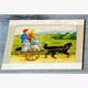 Atelier Fischer 6021 Puzzle Bauernhof 12-teilig Hund mit 2 Kindern