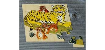 Atelier Fischer 6030 Puzzle Wildtiere 16-teilig- Tiger