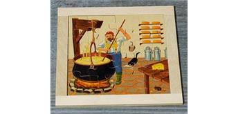 Atelier Fischer 6031 Puzzle Swiss 16-teilig - Fondue