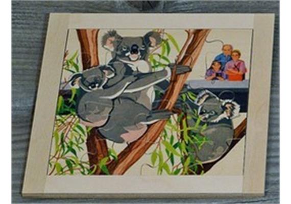 Atelier Fischer 6032 Puzzle Zoo - Koala Bär