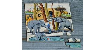 Atelier Fischer 6032 Puzzle Zoo - Elefanten