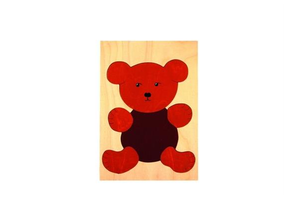 Atelier Passage 122-06 Puzzle Teddybär braun