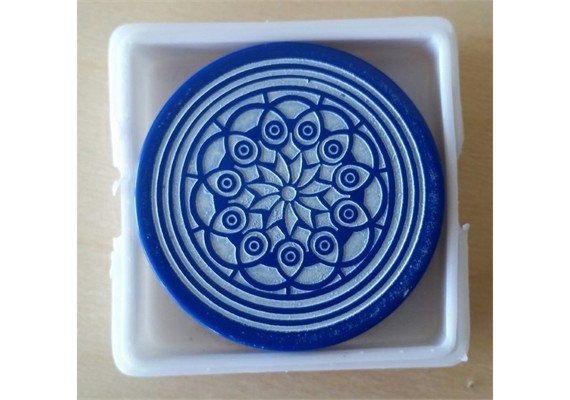 Atelier Radscha Carrom Striker Turnier - 41,7 mm; 15 gr. 1 Stück assortiert Blau