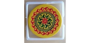Atelier Radscha Carrom Striker Turnier - 41,7 mm; 15 gr. 1 Stück assortiert Gelb