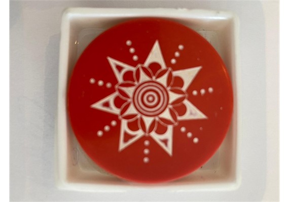 Atelier Radscha Carrom Striker Turnier - 41,7 mm; 15 gr. 1 Stück assortiert Rot
