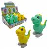 Aufzieh Spielzeug Dinosaurier gelb/grün 12,5 cm 2-fach sortiert