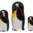 Babuschka No Evil Pinguine 3 Stück, 10 cm | Bild 2