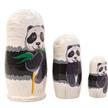 Babuschka Panda 3 Stück, 8.9 cm | Bild 2