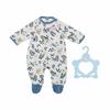 Baby Annabell Strampler Blätter blau 43 cm