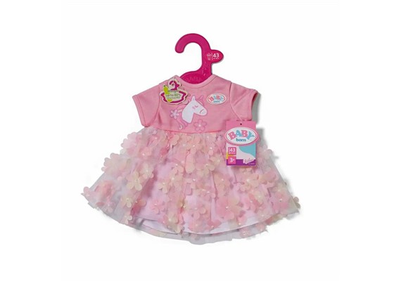 Baby Born Puppenbekleidung Blütenkleid 43 cm