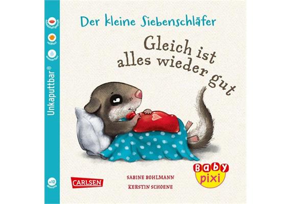 Baby Pixi Unkaputtbar: Der kleine Siebenschläfer