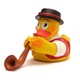 Badeente Alphornbläser - Schweiz