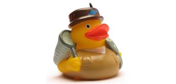 Badeente Angler