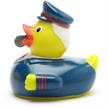 Badeente Bahnhofs-Schaffner - Gummiente | Bild 4