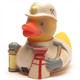 Badeente Bergmann "Glück auf" - Gummiente