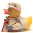 Badeente Bergmann "Glück auf" - Gummiente | Bild 4