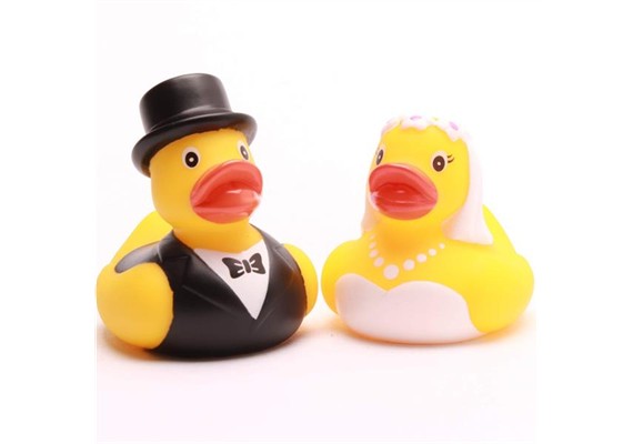 Badeente Brautpaar