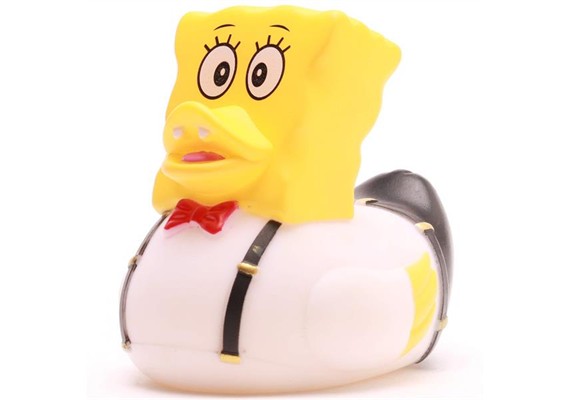 Badeente Cheesehead Quietscheente