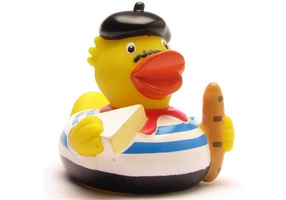 Badeente City Duck Frankreich - Gummiente