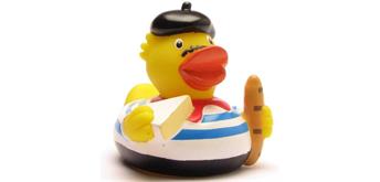 Badeente City Duck Frankreich - Gummiente