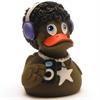 Badeente Disco braun - Gummiente