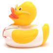 Badeente Doktor mit Brille - Gummiente | Bild 4