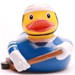Badeente Eishockey blau | Bild 3