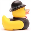 Badeente English Gentleman - 7,5 cm - Gummiente | Bild 2
