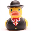 Badeente English Gentleman - 7,5 cm - Gummiente | Bild 3