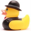 Badeente English Gentleman - 7,5 cm - Gummiente | Bild 4